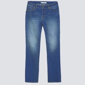 Redy jeans, like new, cotton blend, mid rise waist, size six, straight Leg